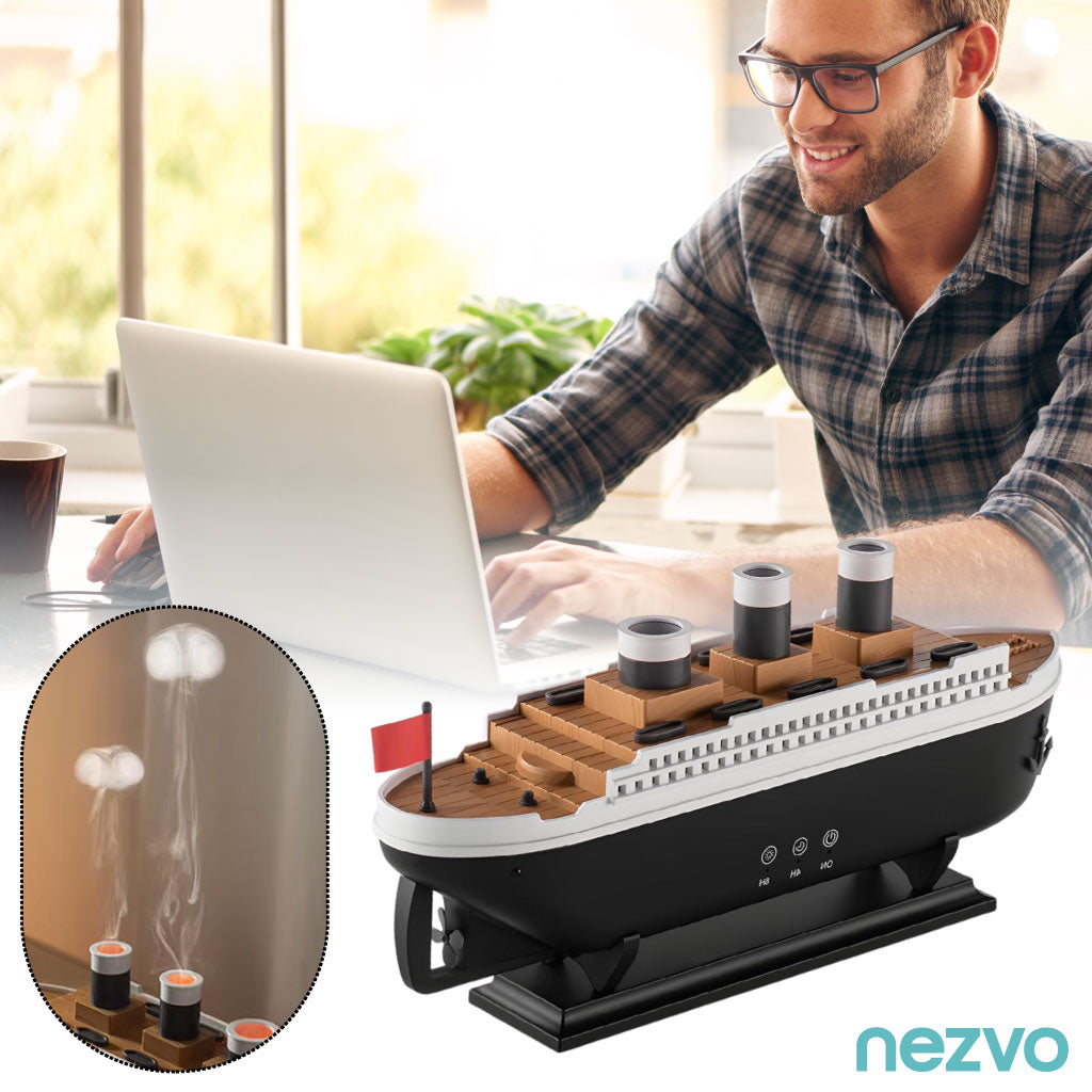 Humidificateur Titanic, Bien-être, Décoration et Aromathérapie