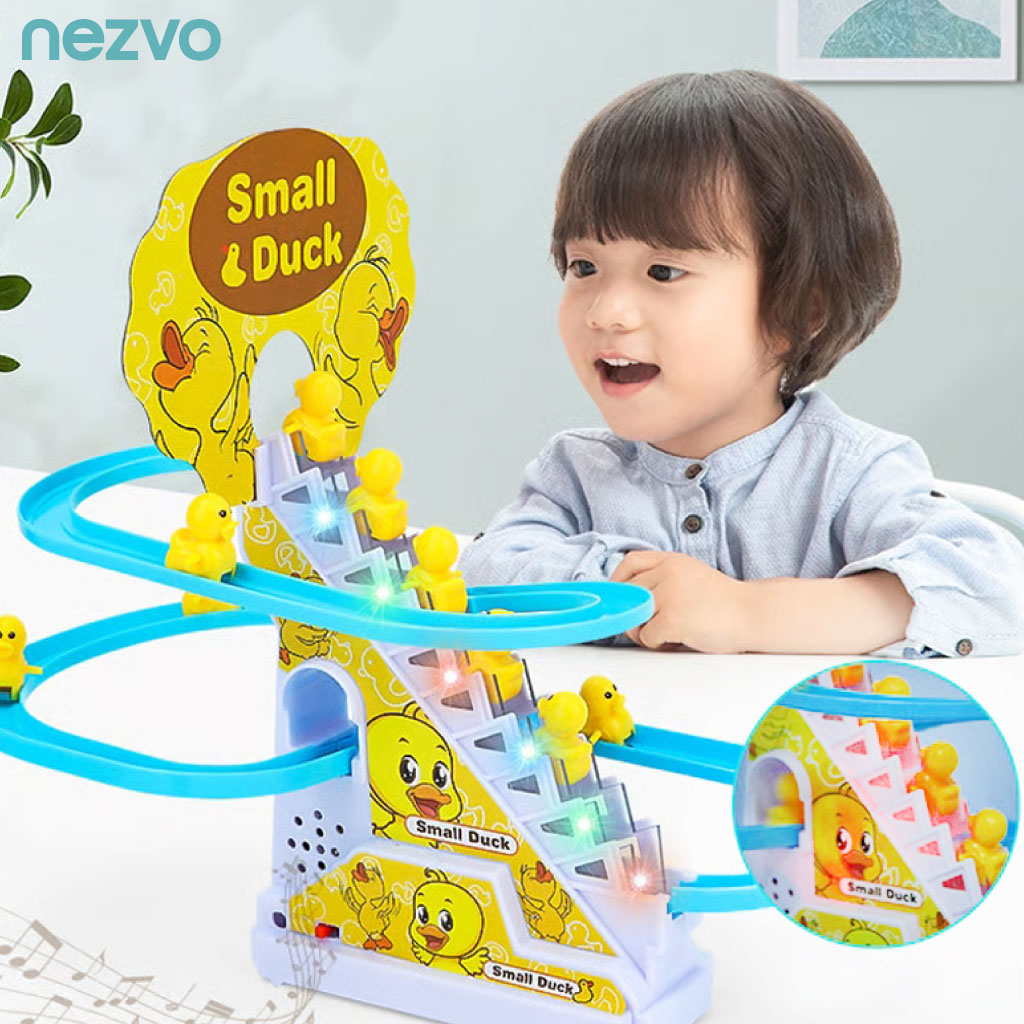 Jeu Amusant pour Bébé – Toboggan de Petits Canards