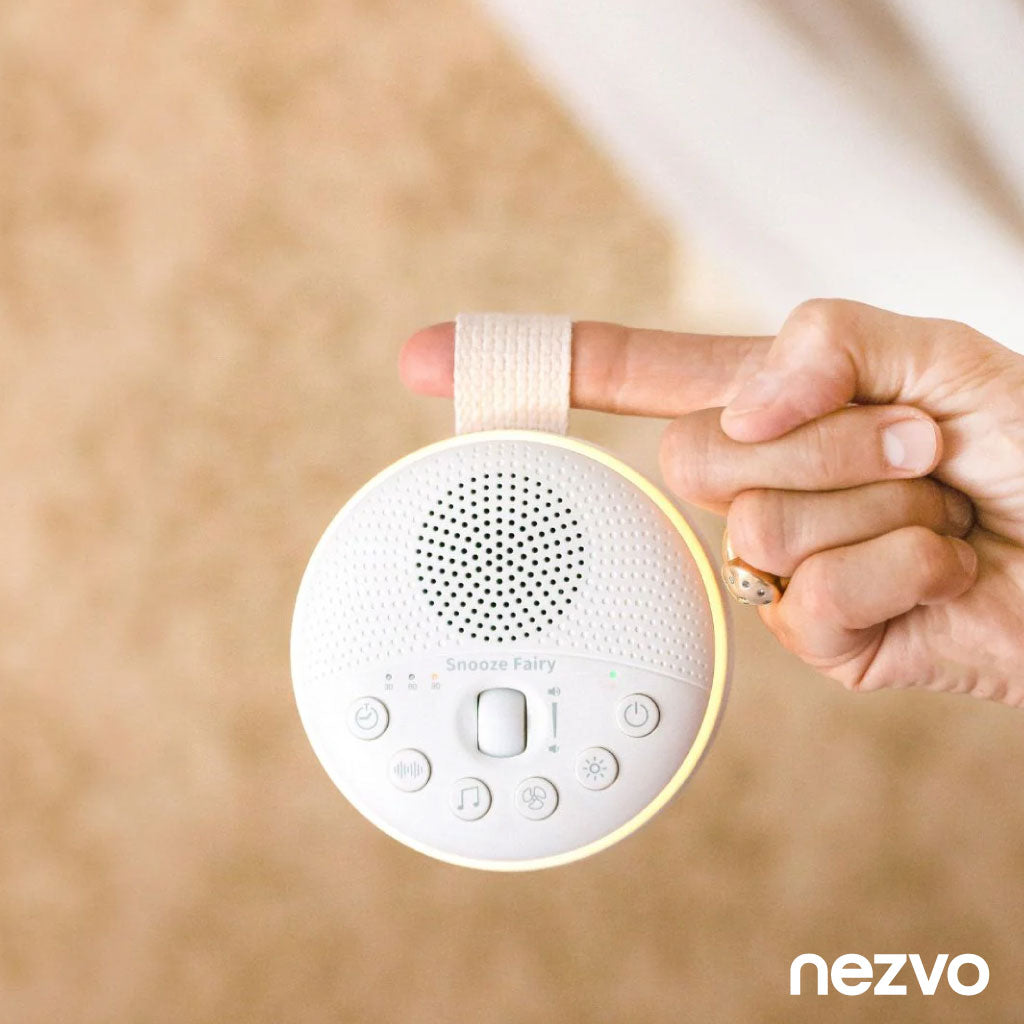 Appareil sonore apaisant pour bébé - Lumière douce & sons relaxants .