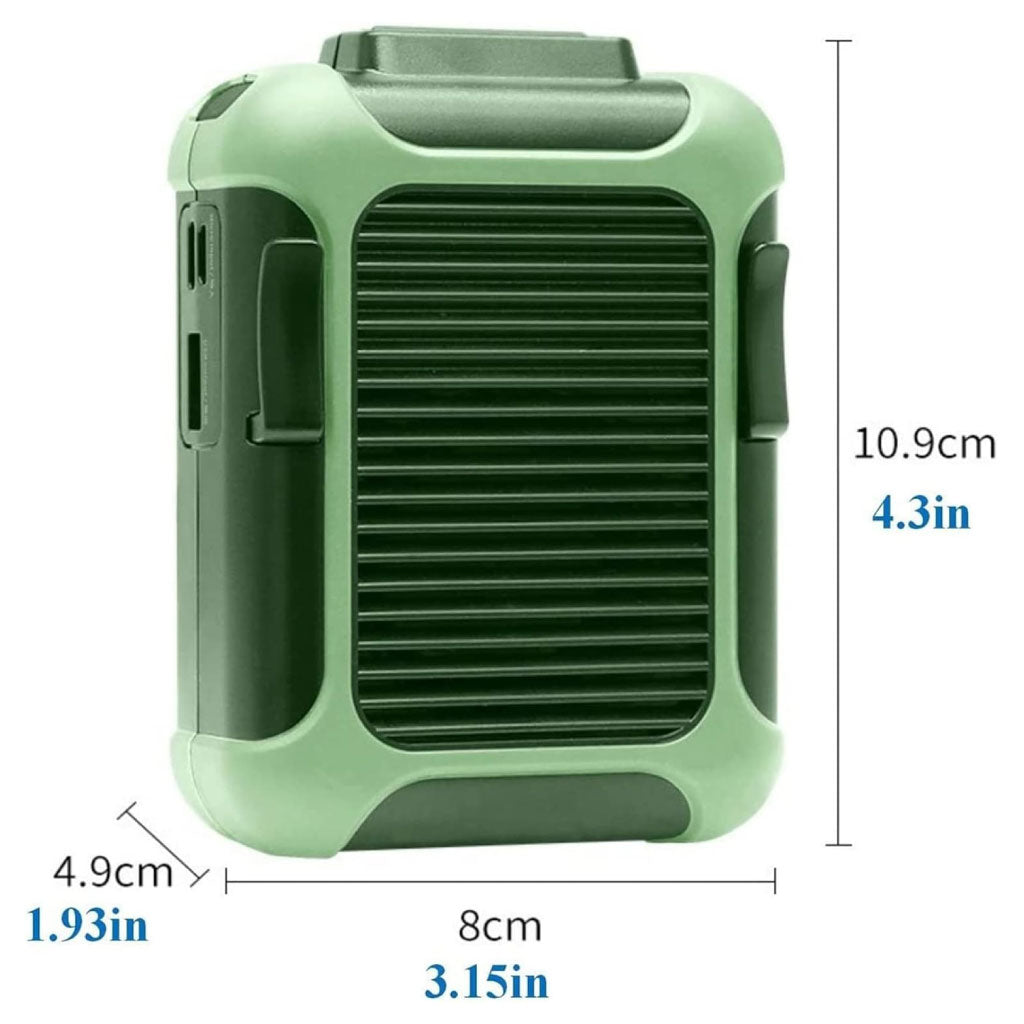 Mini Ventilateur Portable avec Powerbank 4000mAh et Refroidissement Turbo