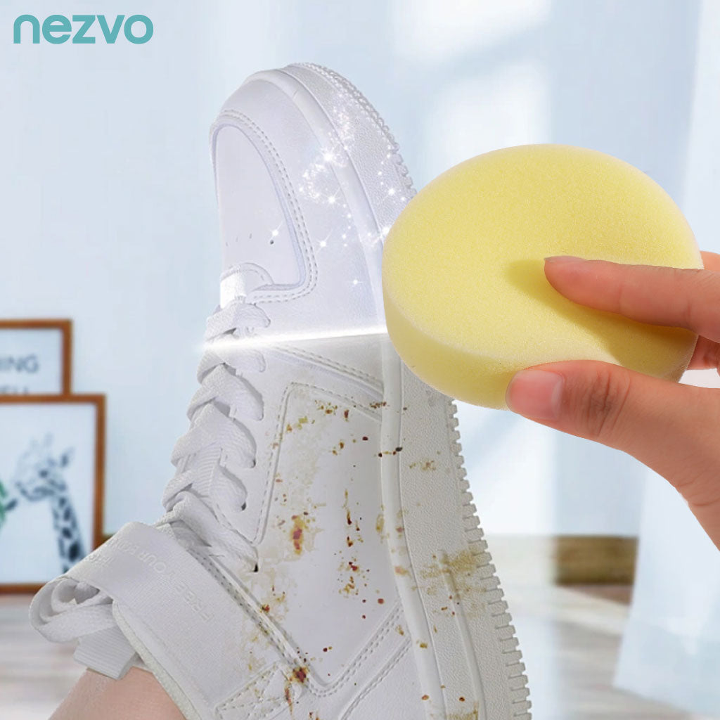 Nettoyeur Magique Ultra-Blanchissant pour Chaussures Avec Éponge Applicatrice