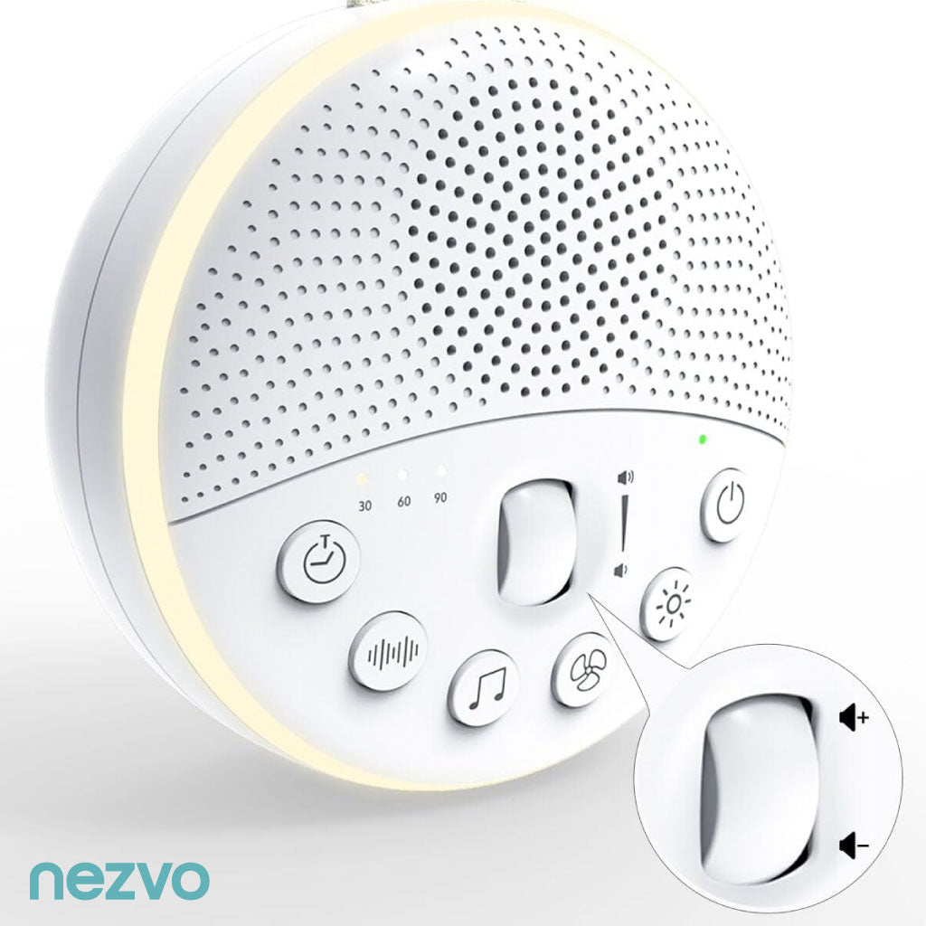 Appareil sonore apaisant pour bébé - Lumière douce & sons relaxants .