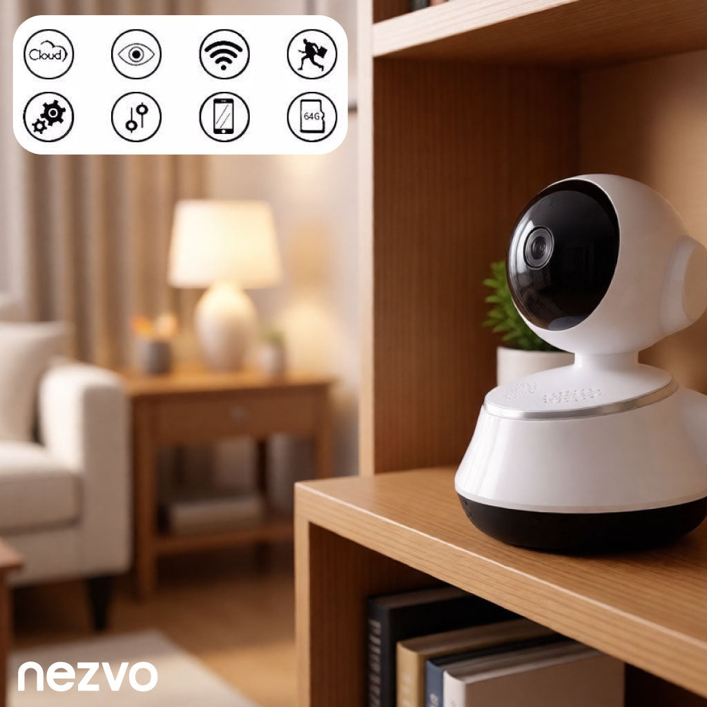 Caméra de Sécurité Connectée 360°