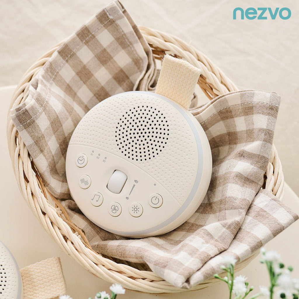 Appareil sonore apaisant pour bébé - Lumière douce & sons relaxants .