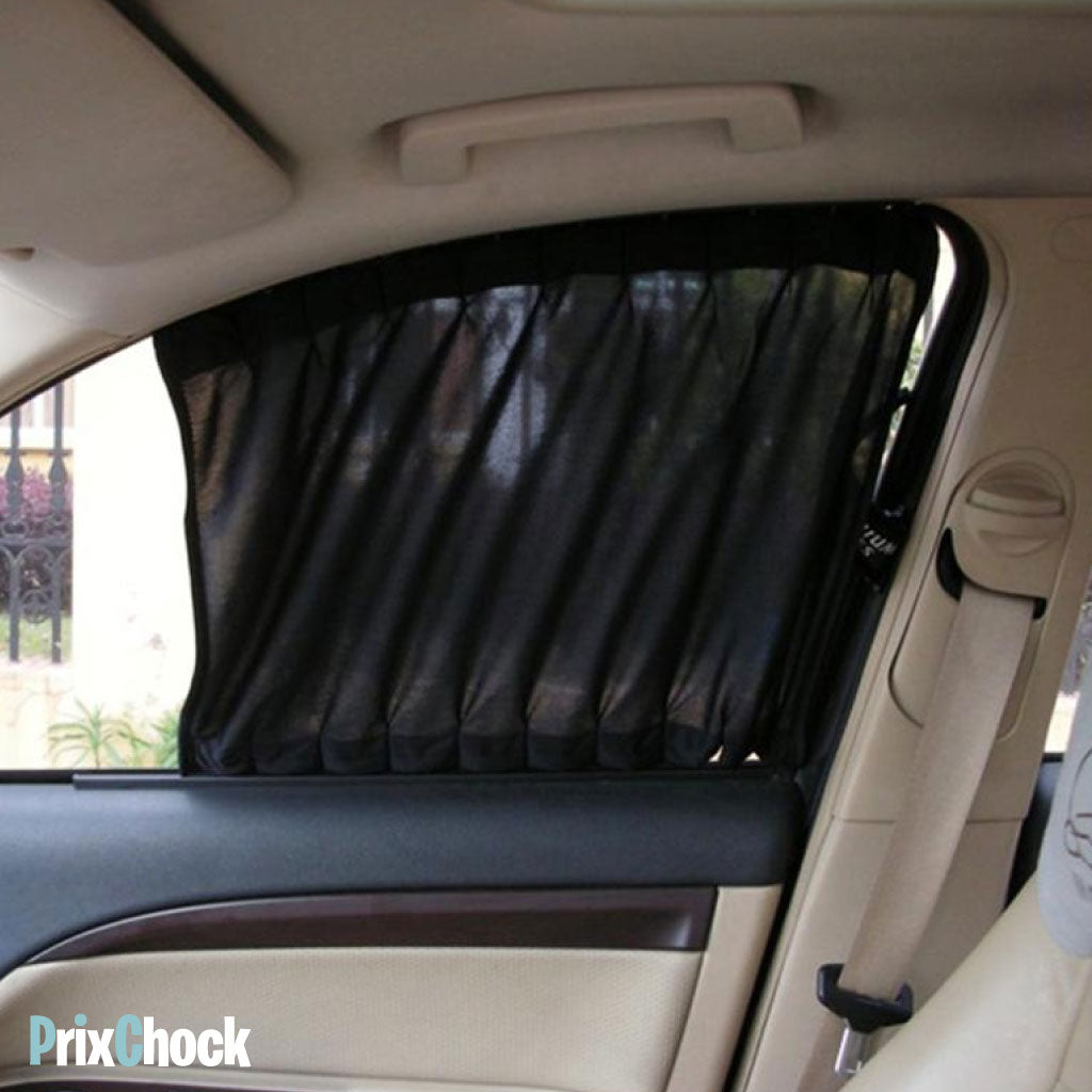Rideaux Magnétiques pour Vitres Latérales de Voiture – Pack de 4