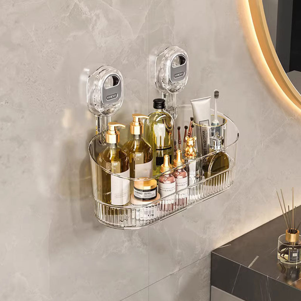 Boîte de Rangement Murale – Fixation Sans Perçage Pour Salle de Bain et Plus !