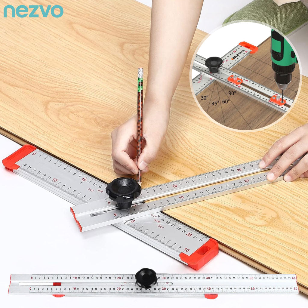Équerre de Menuiserie Multifonction – Aluminium 60 cm / 120 cm