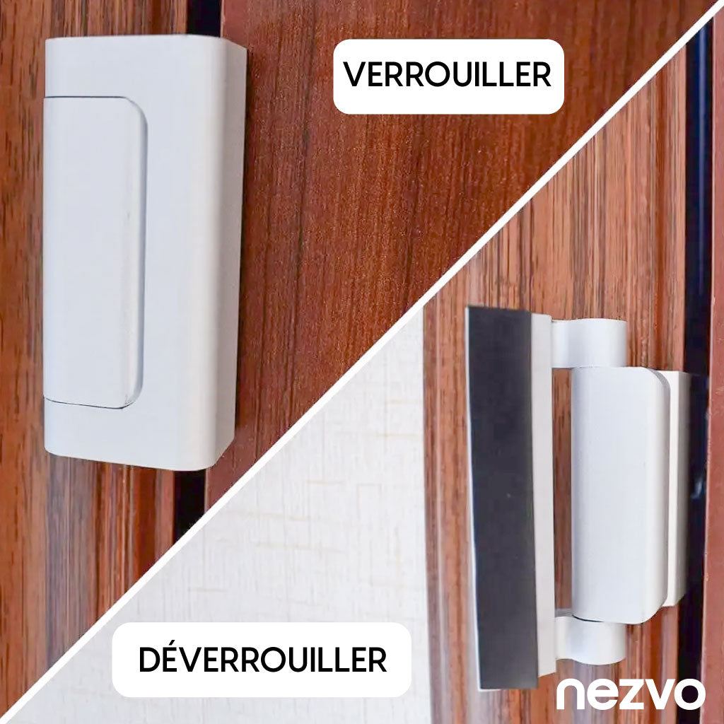 Serrure de Porte Antivol en Alliage d’Aluminium