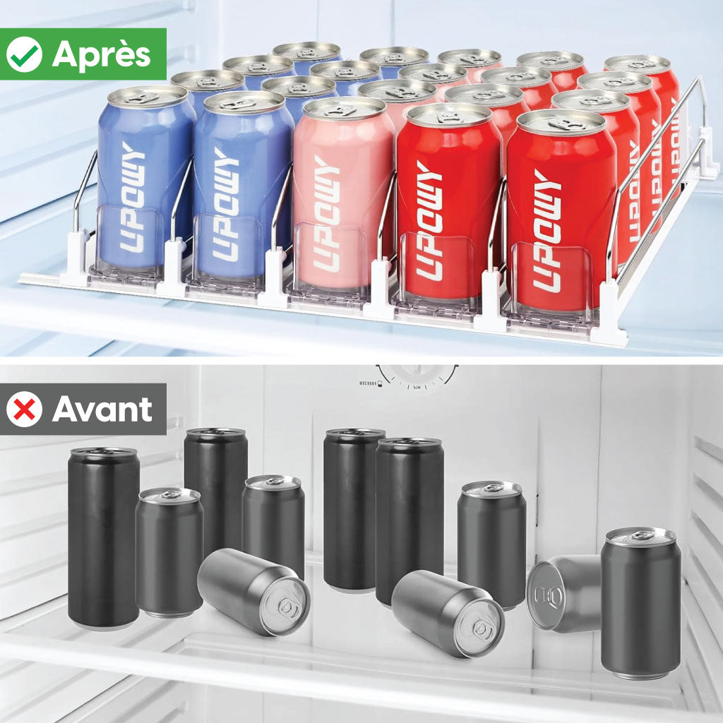 Support Distributeur de Boissons – 5 Rangées Ajustables