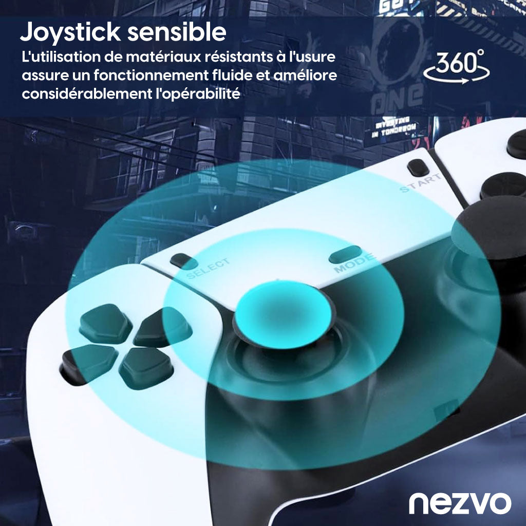 Console Rétro HDMI 4K avec 20000+ Jeux Intégrés et 2 Manettes Sans Fil