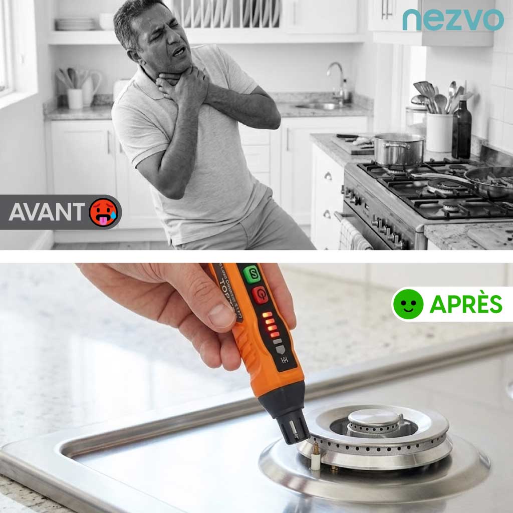 Détecteur de Fuite de Gaz