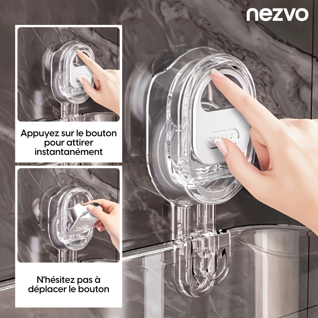 Boîte de Rangement Murale – Fixation Sans Perçage Pour Salle de Bain et Plus !
