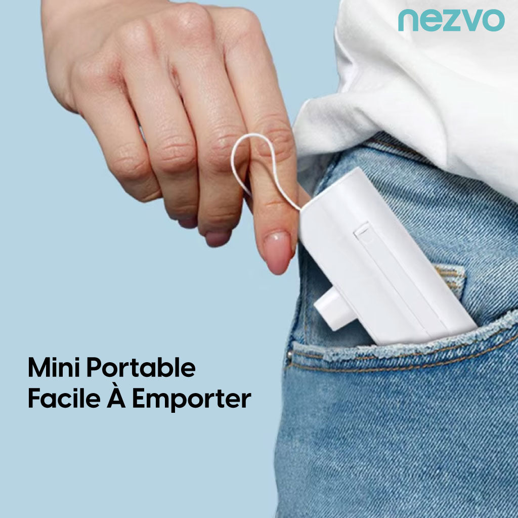 Mini Power Bank 5000 mAh – Compact & Charge Rapide