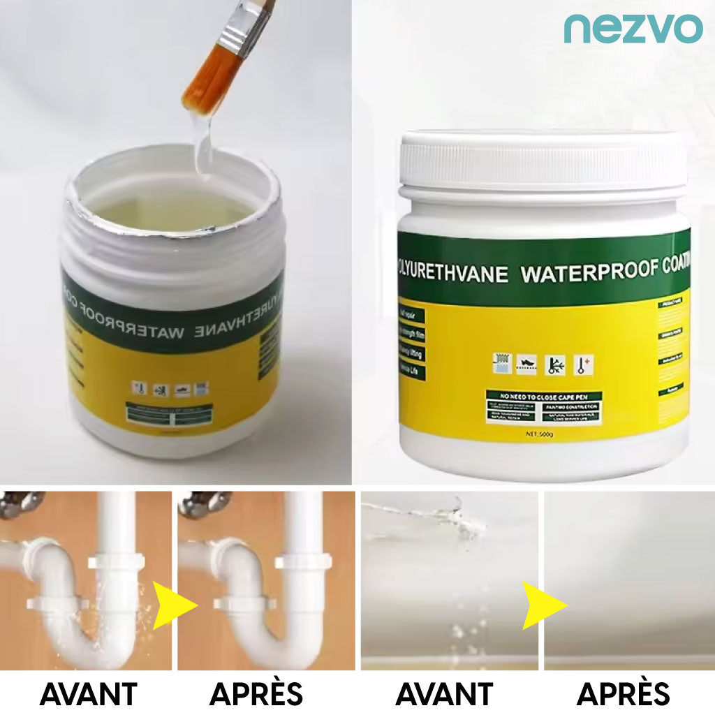 Mastic Étanchéité Invisible Imperméable Isolant Puissant Contre Les Fuites