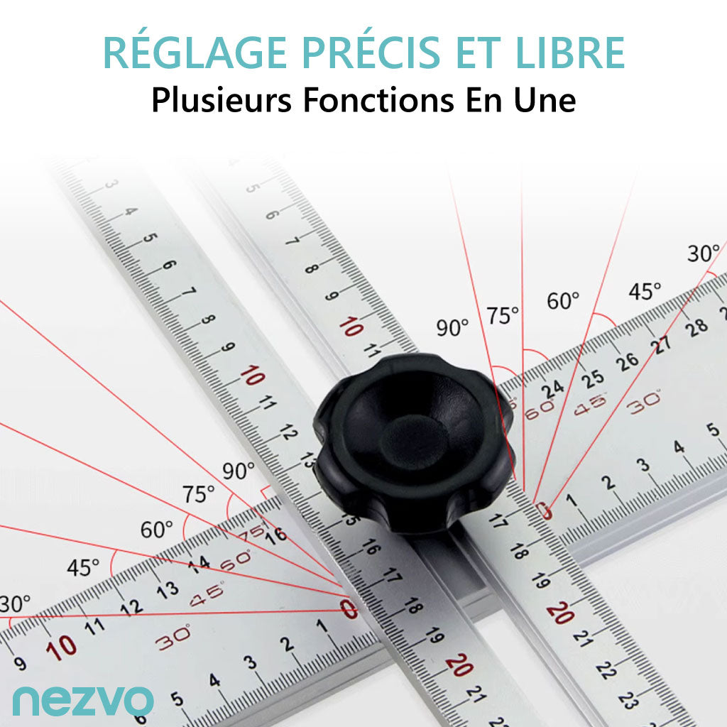 Équerre de Menuiserie Multifonction – Aluminium 60 cm / 120 cm