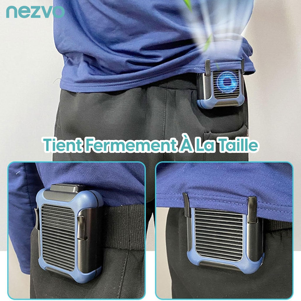 Mini Ventilateur Portable avec Powerbank 4000mAh et Refroidissement Turbo