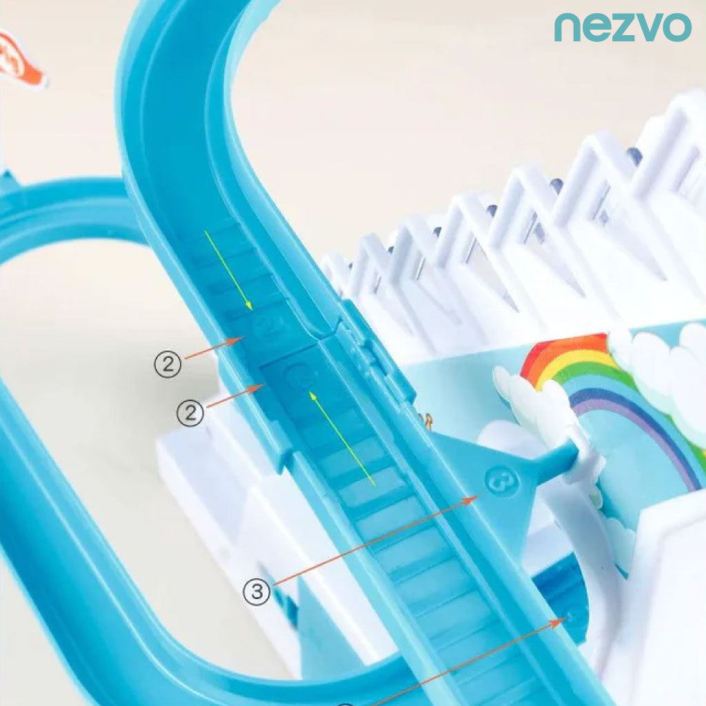 Jeu Amusant pour Bébé – Toboggan de Petits Canards