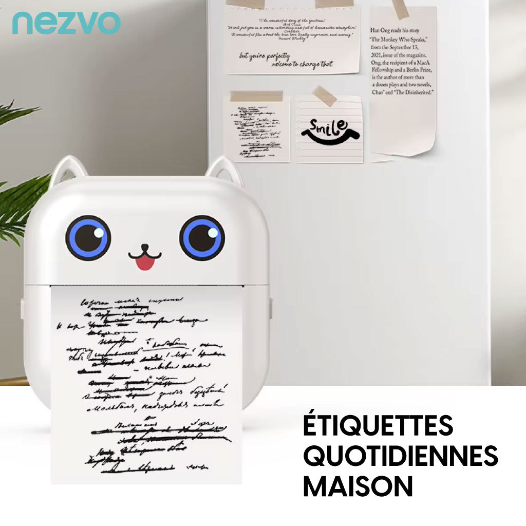 Mini Imprimante Thermique – Impression Instantanée et Amusante