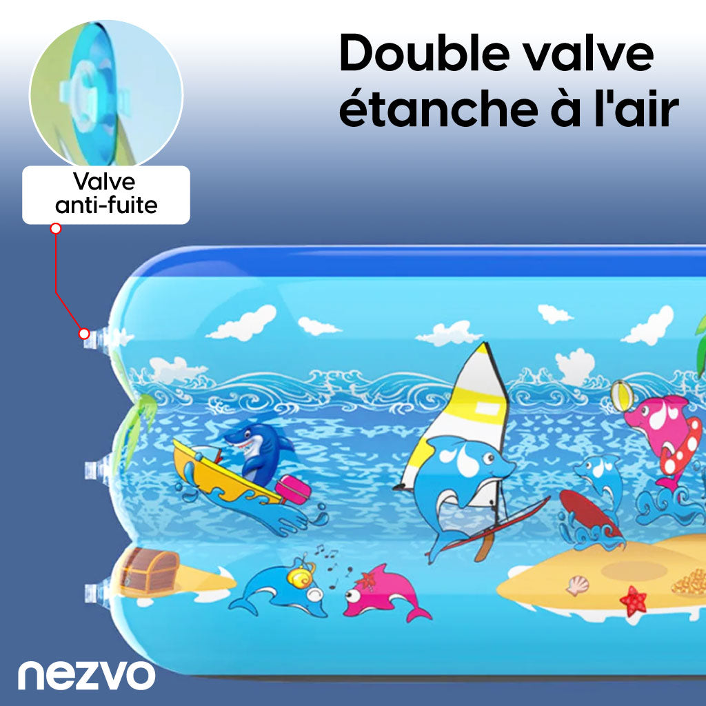 Piscine Gonflable pour Enfants + Gonfleur Électrique