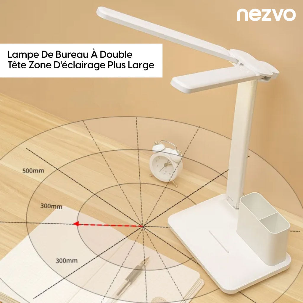 Lampe de Bureau LED Rechargeable – Pliable & Multifonction