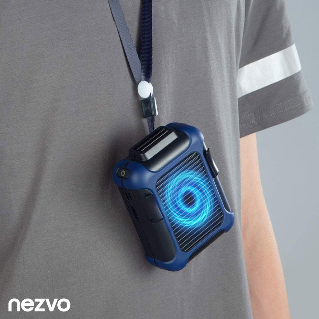 Mini Ventilateur Portable avec Powerbank 4000mAh et Refroidissement Turbo