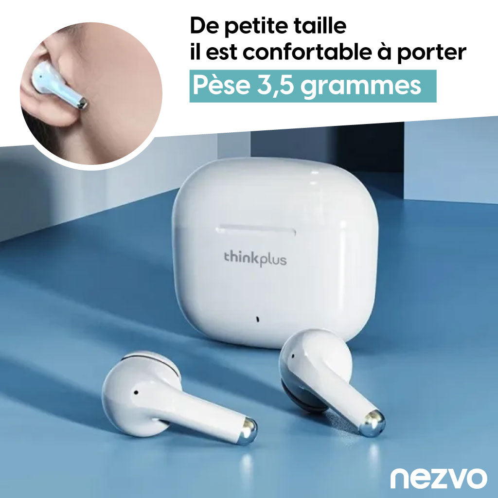 Écouteurs ThinkPlus LP40 Pro – Son HD & Liberté Totale Sans Fil