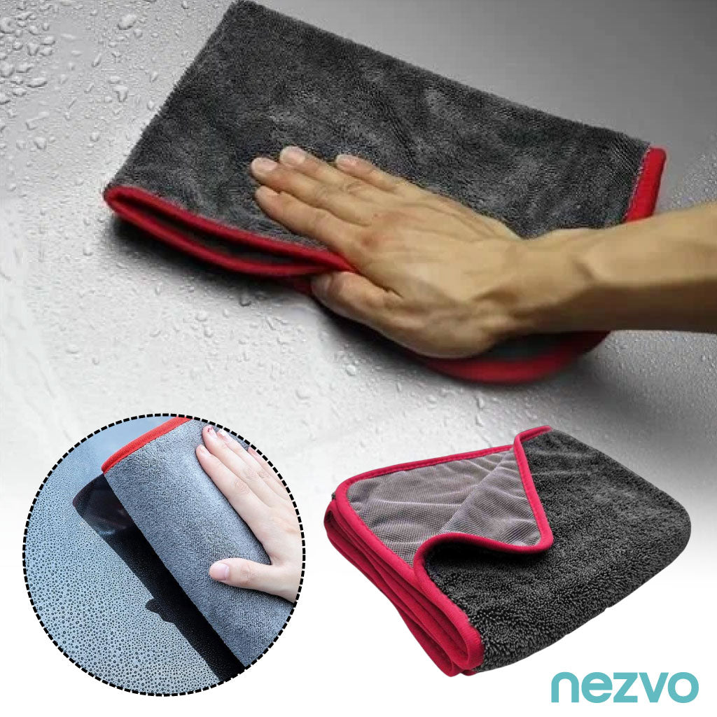 Chiffon de Séchage Torsadée Multi-Usage – Ultra-Absorbante & Anti-Rayures