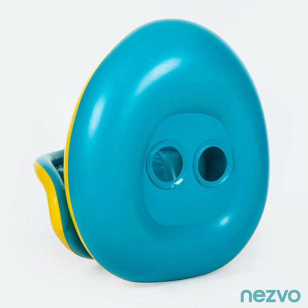 Bouée Gonflable Bébé avec Auvent,Idéal pour la piscine et la plage