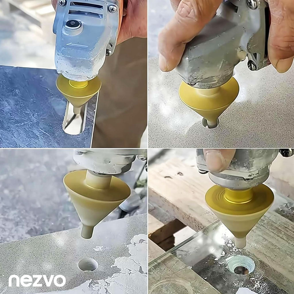 Mèche Pyramide Dorée Une Finition Précise et Propre sur Tous Vos Matériaux Durs !