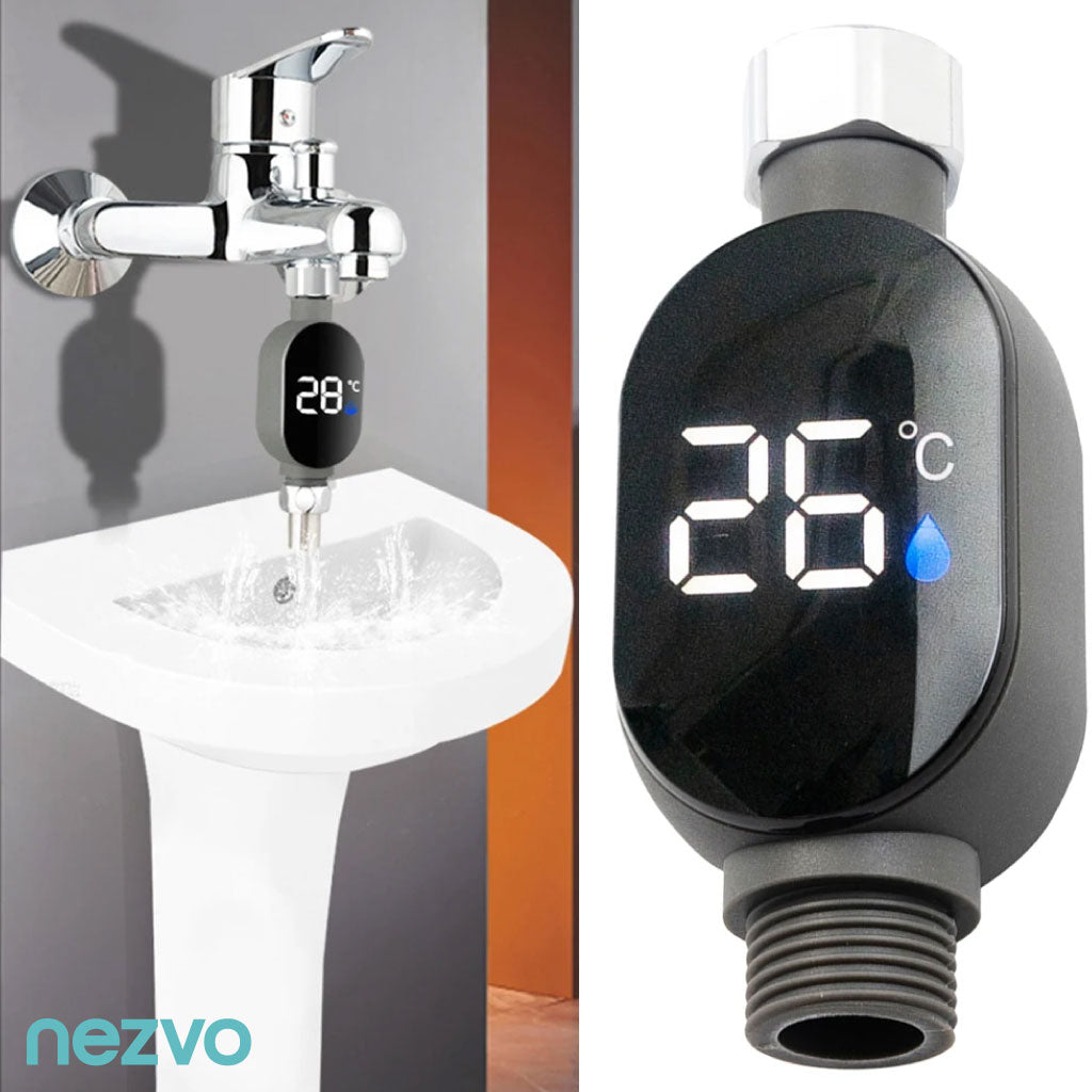 Thermomètre de Douche Numérique LED