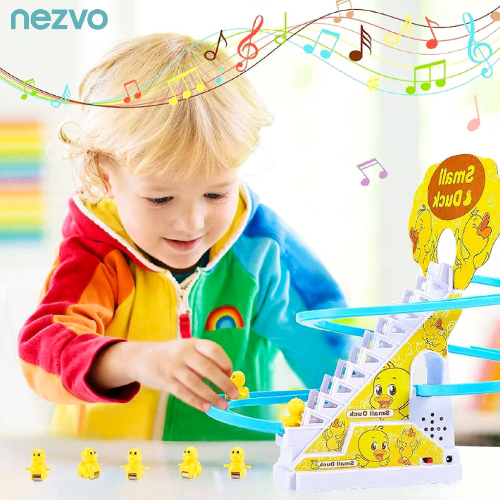Jeu Amusant pour Bébé – Toboggan de Petits Canards