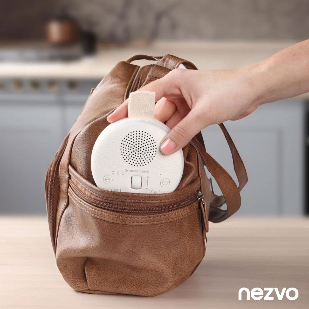 Appareil sonore apaisant pour bébé - Lumière douce & sons relaxants .