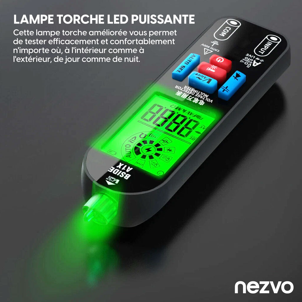 Multimètre Intelligent Rechargeable