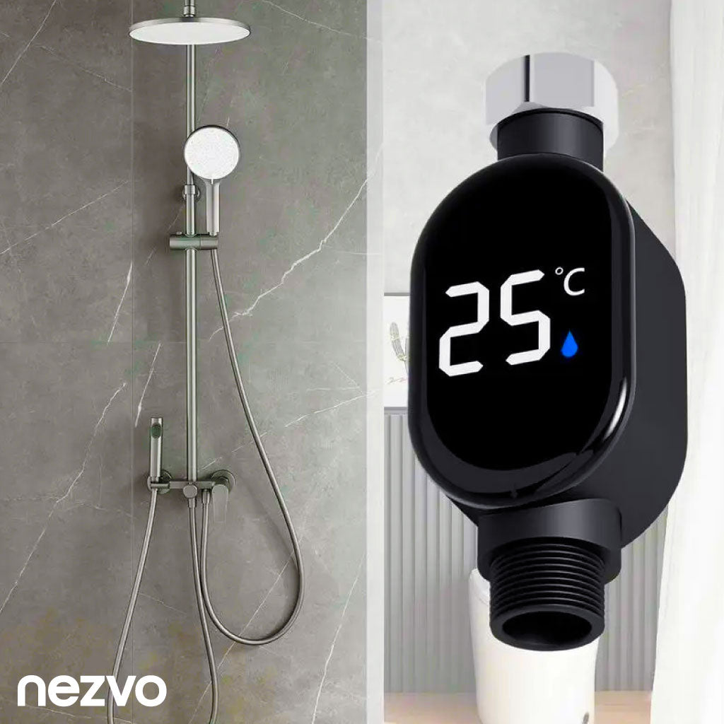 Thermomètre de Douche Numérique LED
