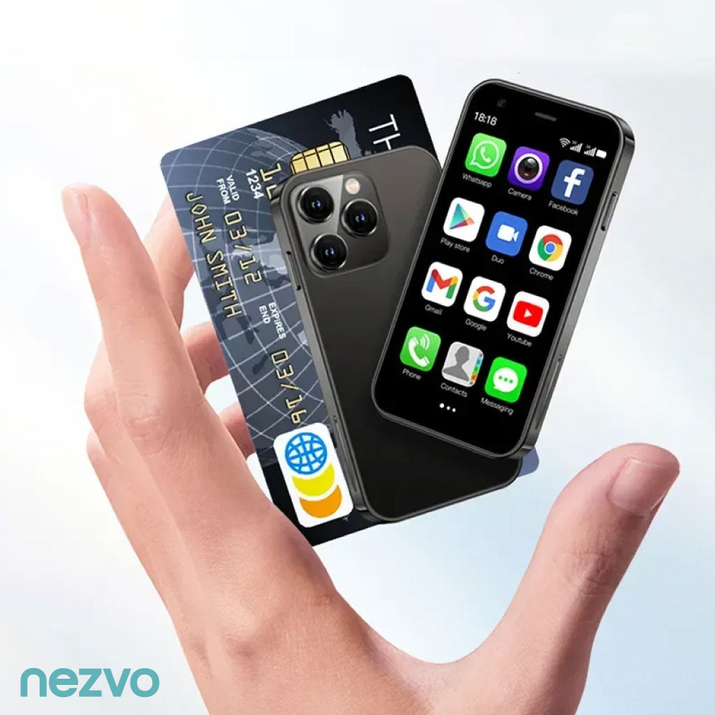 Mini Smartphone – L’apparence iOS dans un format compact et accessible