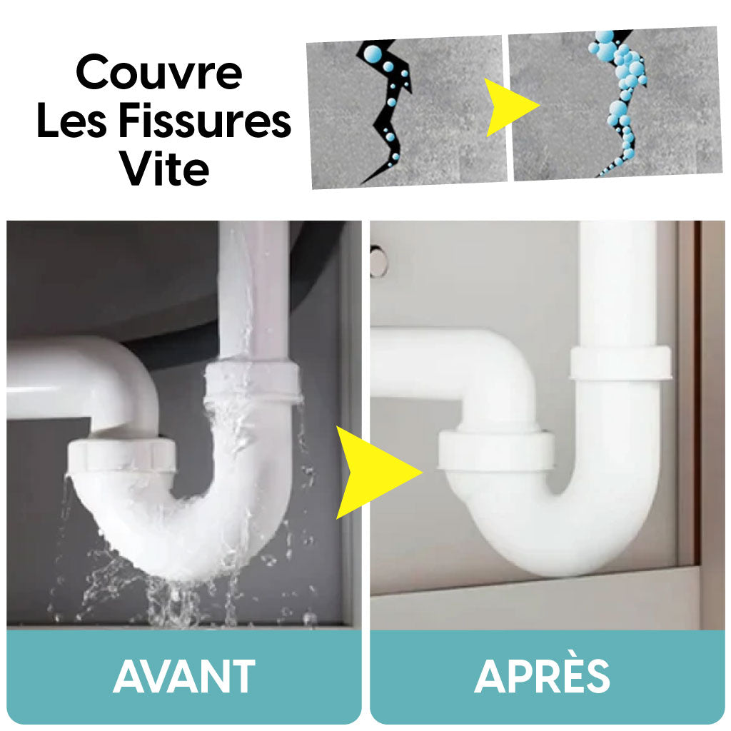 Mastic Étanchéité Invisible Imperméable Isolant Puissant Contre Les Fuites
