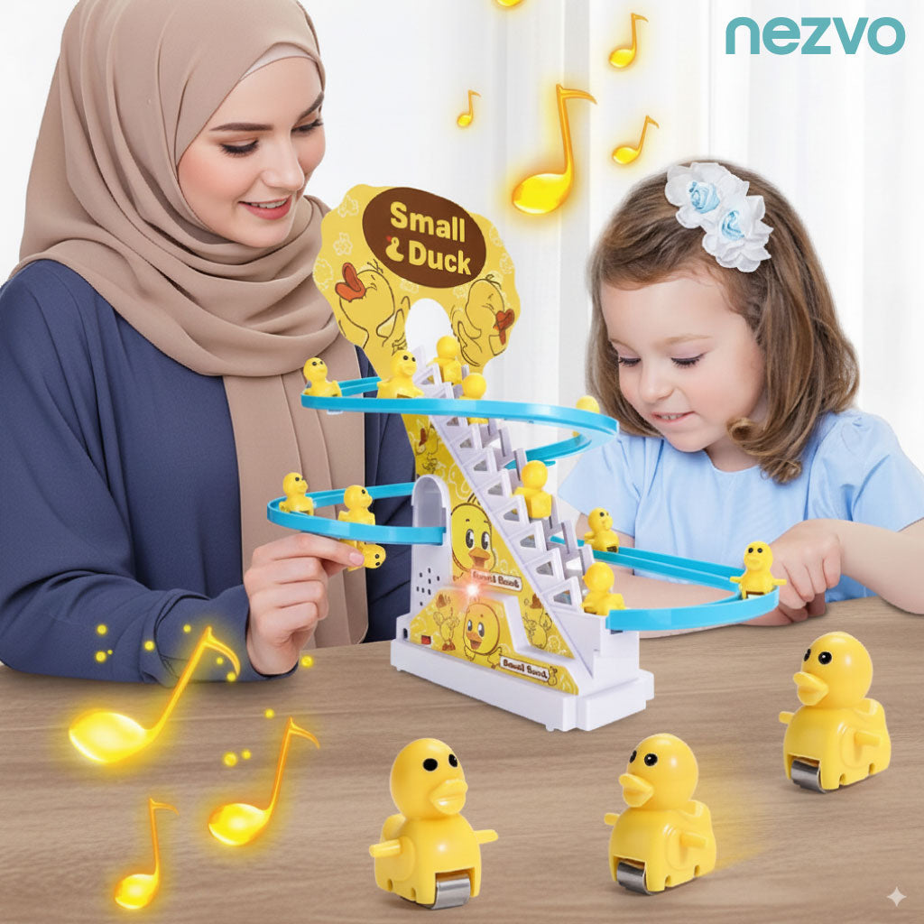 Jeu Amusant pour Bébé – Toboggan de Petits Canards