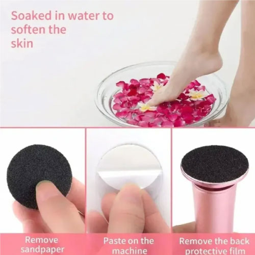 Râpe Électrique pour Pieds – Élimination Facile des Callosités & Peau Morte