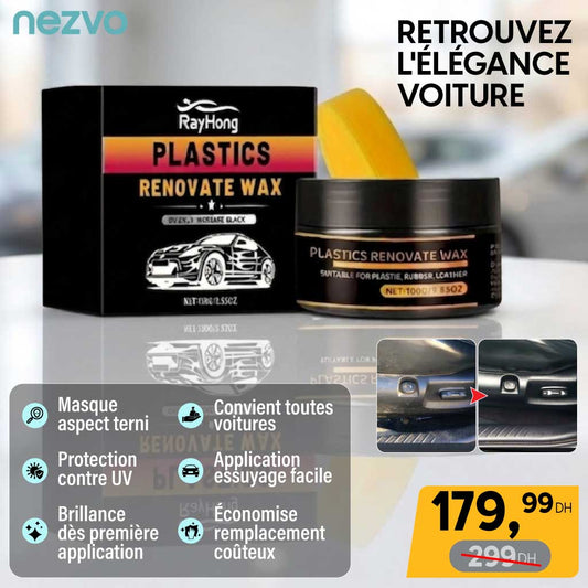 Cire Rénovatrice Plastique