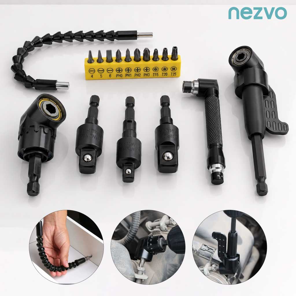 Kit d’Embouts de Vissage Flexible