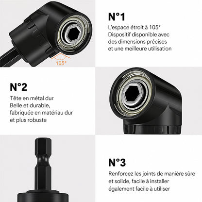 Kit d’Embouts de Vissage Flexible