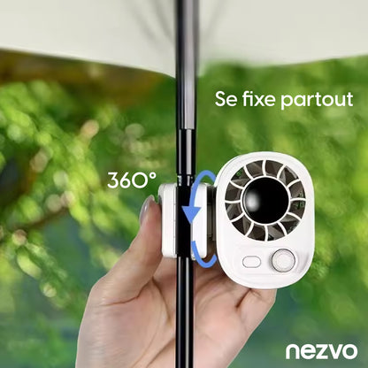 Ventilateur de Voiture Portable Rechargeable