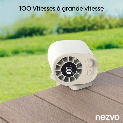 Ventilateur de Voiture Portable Rechargeable
