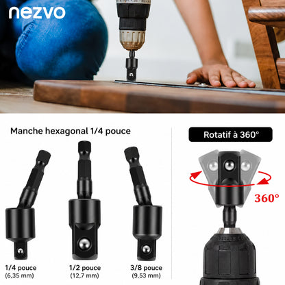 Kit d’Embouts de Vissage Flexible