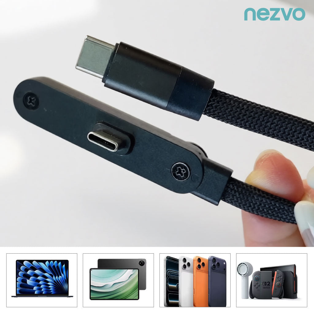 Câble de Charge avec Support Téléphone