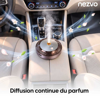 Diffuseur de Parfum Intelligent pour Voiture – 3 Parfums Inclus