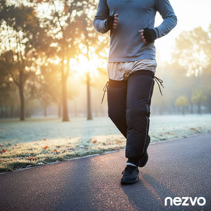 Pantalon Coupe-Vent Hiver Doublé Polaire