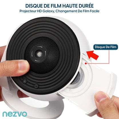 Galaxy Projector Pro 5-en-1 – Projection 4K HD, Bruits Blancs, Enceinte Bluetooth & Télécommande