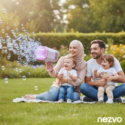 Pistolet Bazooka à Bulles de Savon