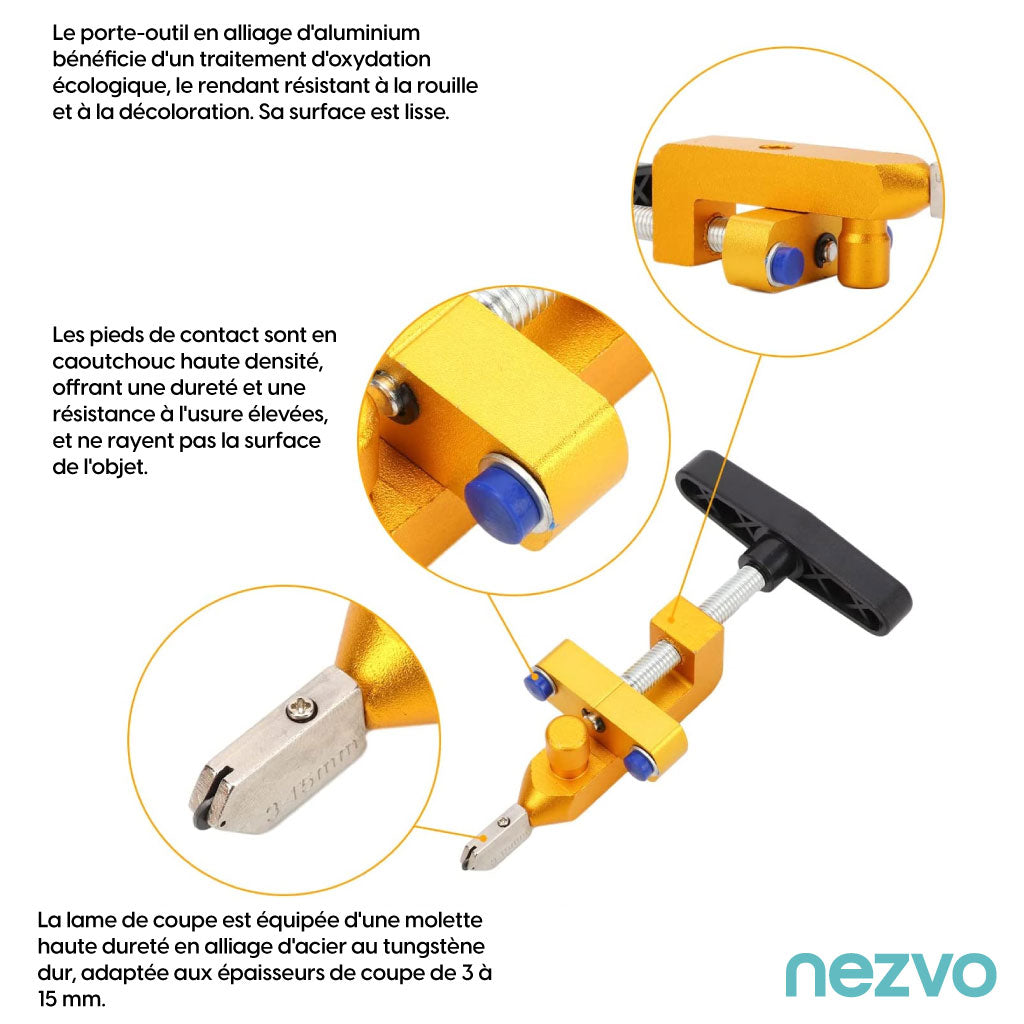 Pince Coupe-Verre & Zellige Précise